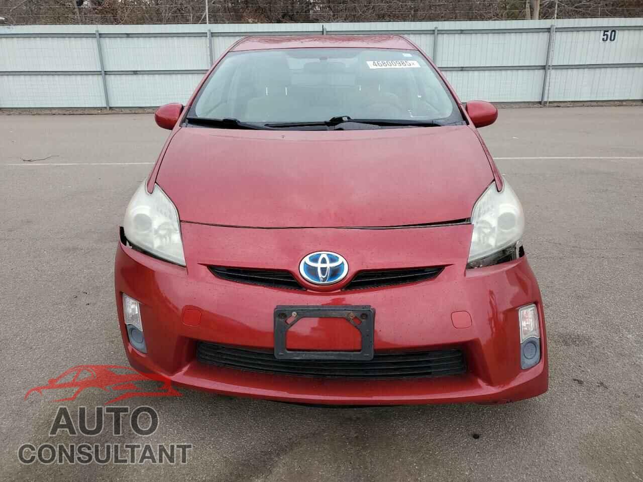 TOYOTA PRIUS 2010 - JTDKN3DU2A0244825