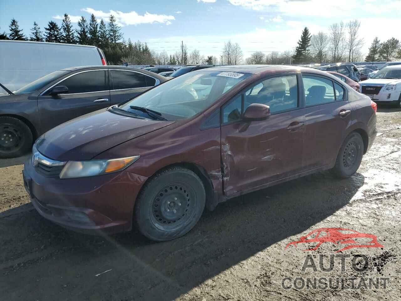 HONDA CIVIC 2012 - 2HGFB2F52CH052332