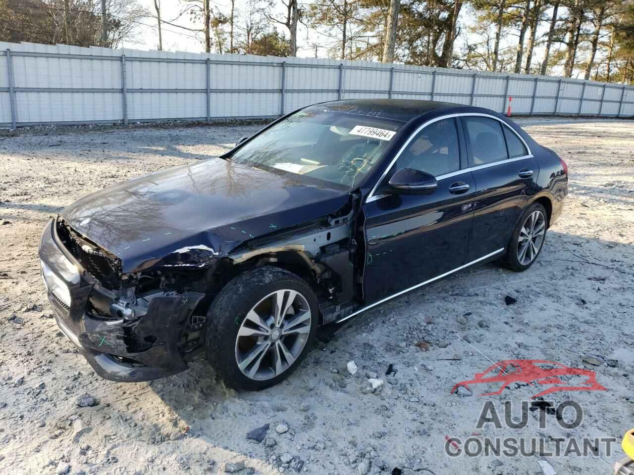 MERCEDES-BENZ C-CLASS 2017 - WDDWF4JB3HR280011