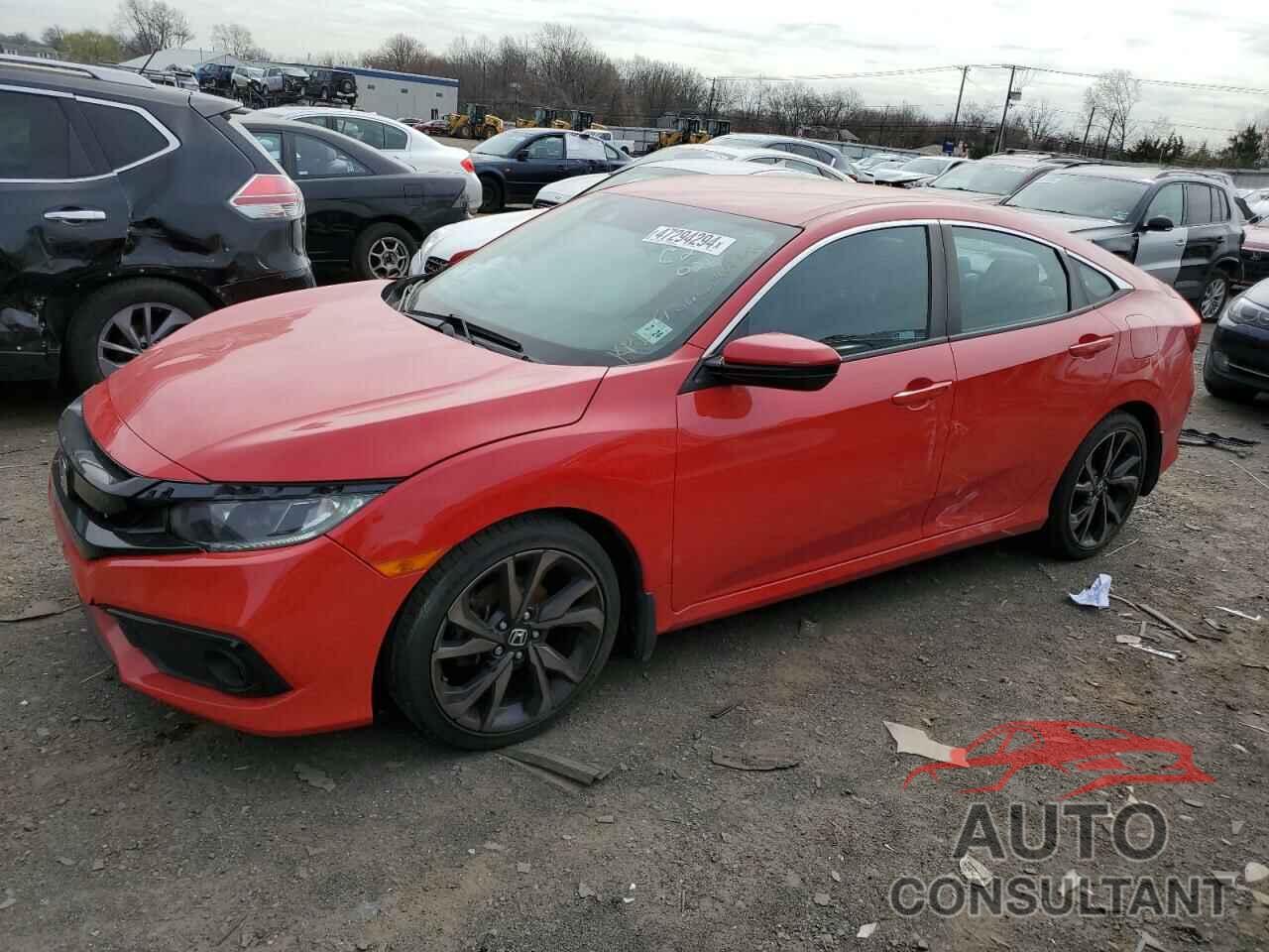 HONDA CIVIC 2019 - 2HGFC2F84KH567922