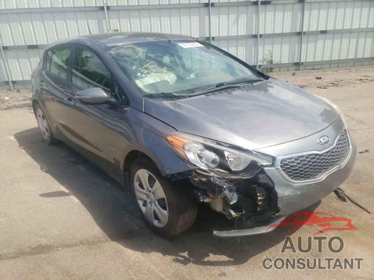 KIA FORTE 2016 - KNAFK5A88G5654616