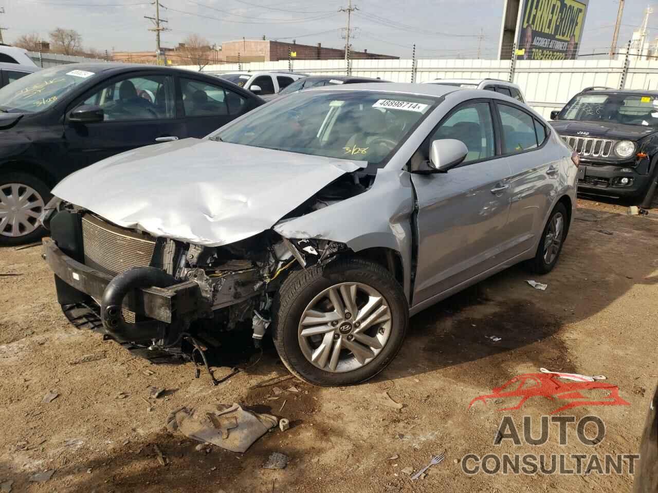 HYUNDAI ELANTRA 2018 - KMHD74LF9JU562909