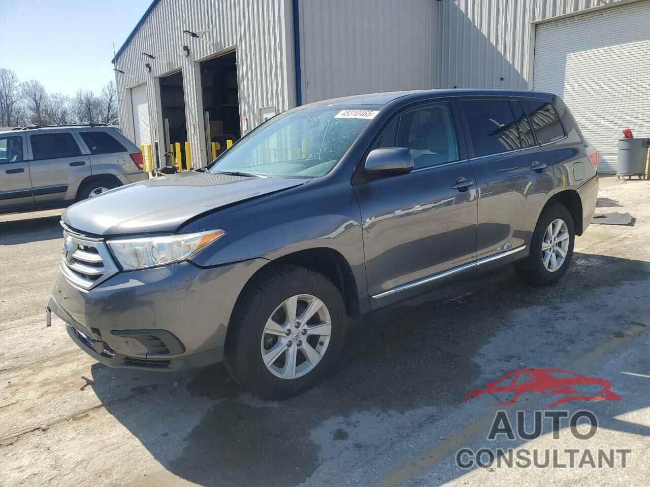 TOYOTA HIGHLANDER 2013 - 5TDBK3EH0DS224441