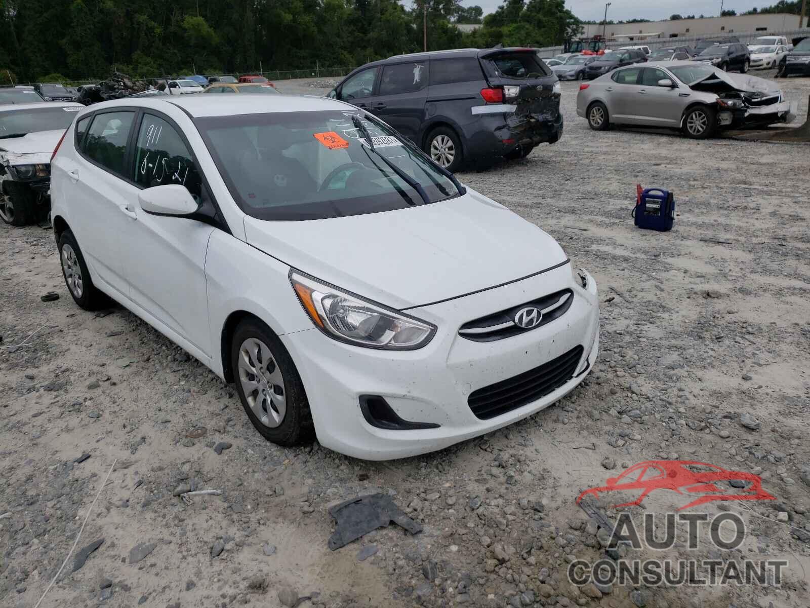 HYUNDAI ACCENT 2017 - KMHCT5AE6HU344475