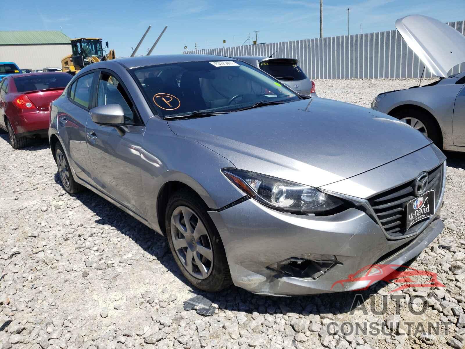 MAZDA 3 2016 - JM1BM1T73G1326309