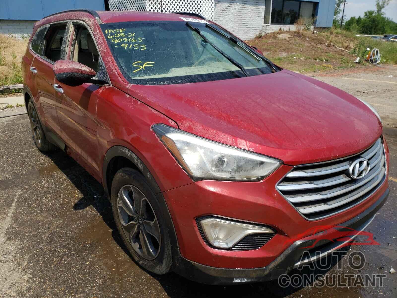 HYUNDAI SANTA FE 2016 - KM8SM4HF0GU139153