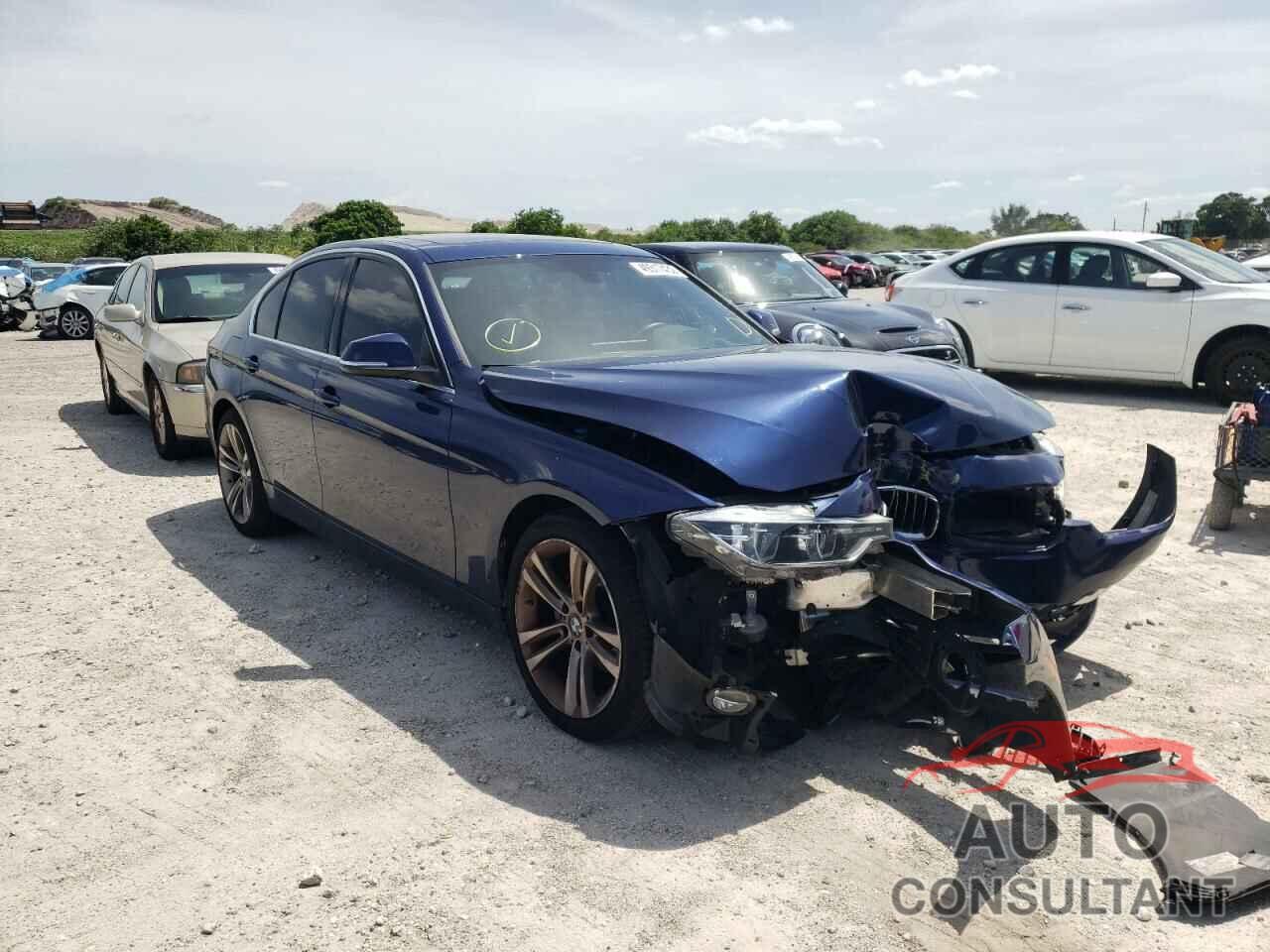BMW 3 SERIES 2018 - WBA8B9G53JNU57681