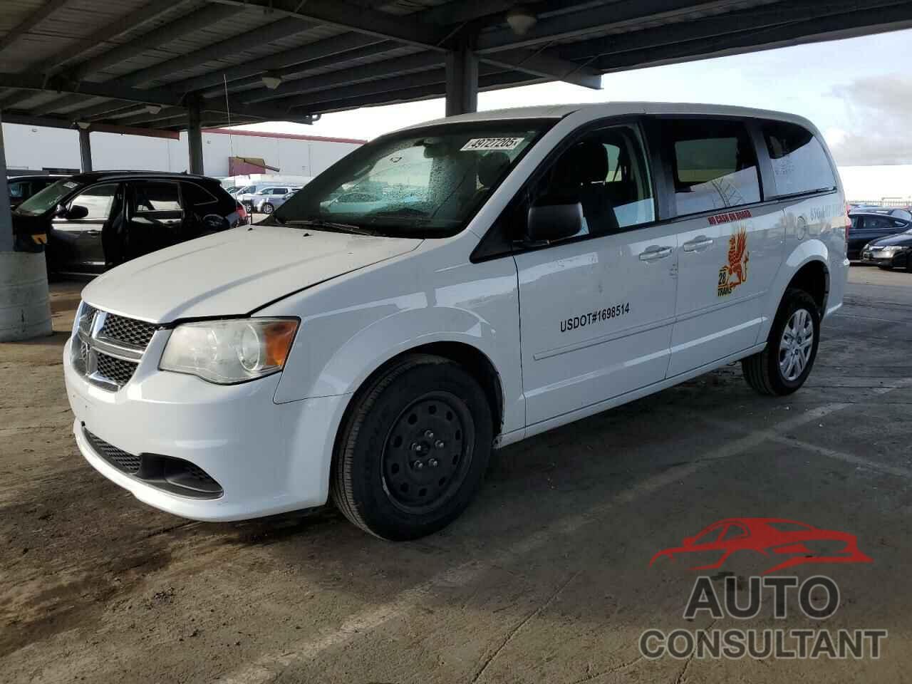 DODGE CARAVAN 2017 - 2C4RDGBG9HR597634