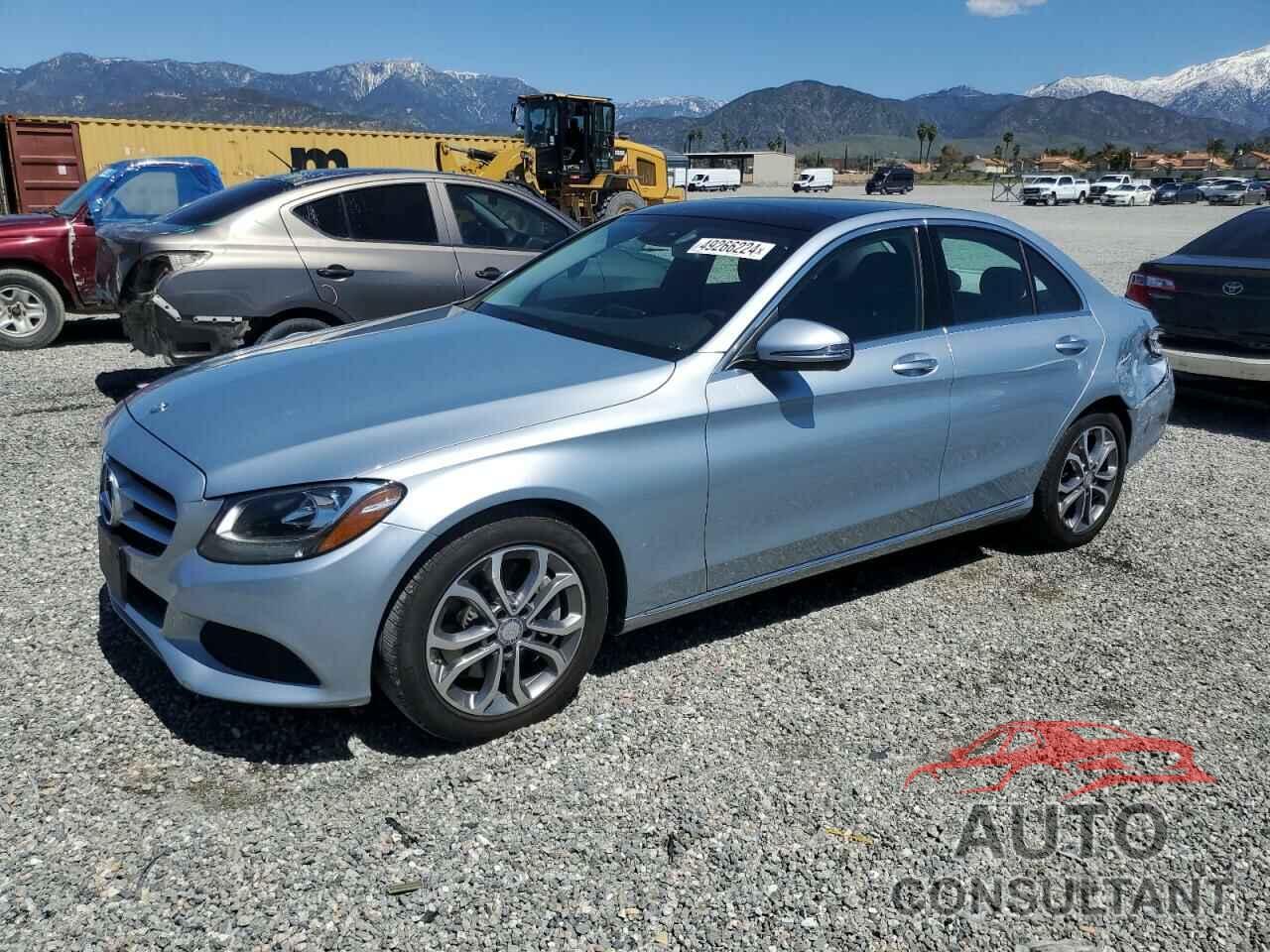 MERCEDES-BENZ C-CLASS 2017 - 55SWF4JB2HU199015