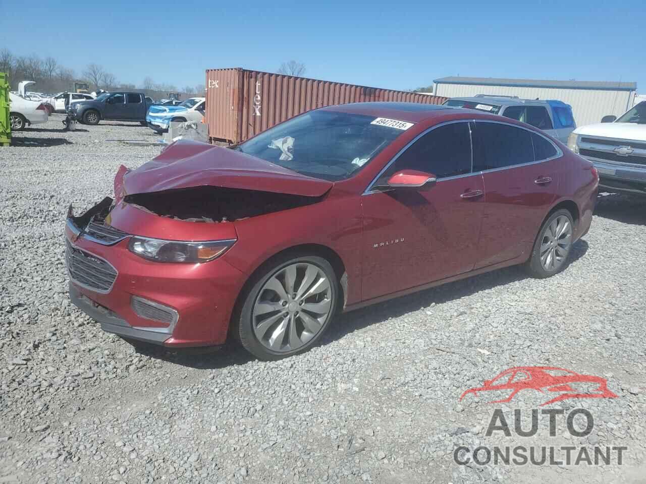 CHEVROLET MALIBU 2017 - 1G1ZH5SX4HF161542