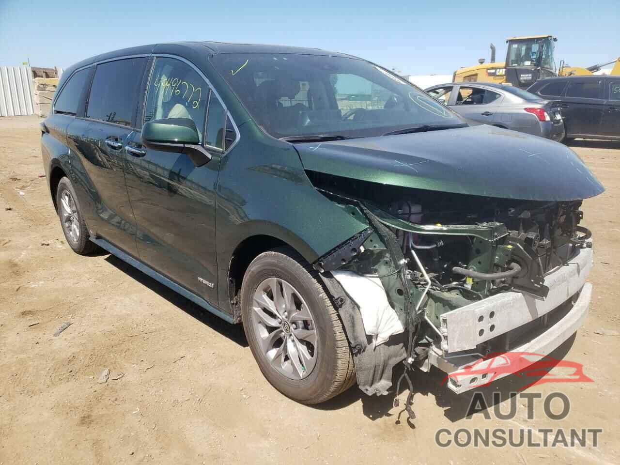 TOYOTA SIENNA 2021 - 5TDYSKFC3MS002757