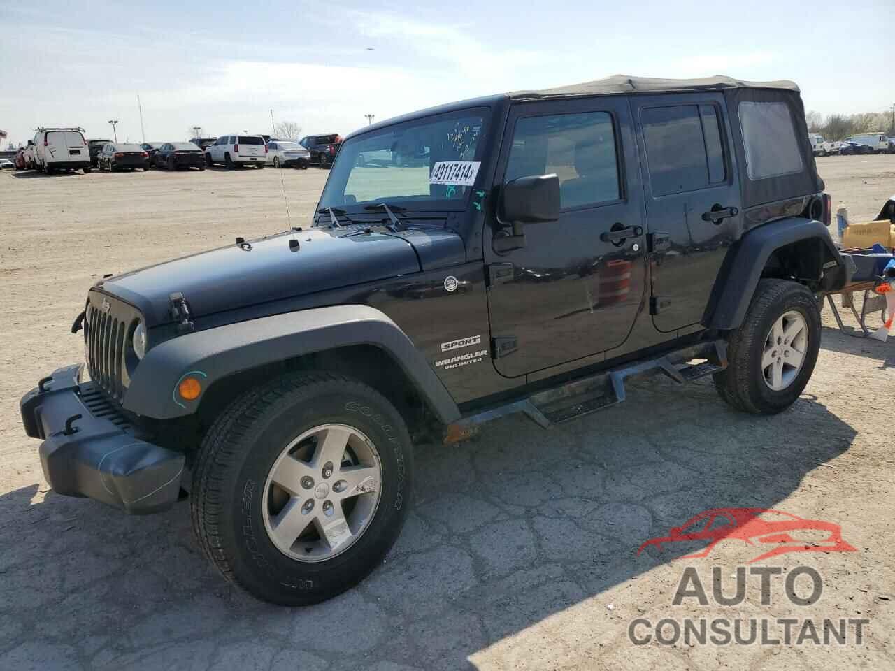 JEEP WRANGLER 2017 - 1C4BJWDG2HL754625