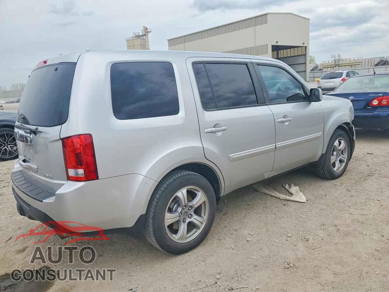 HONDA PILOT 2012 - 5FNYF4H67CB085491
