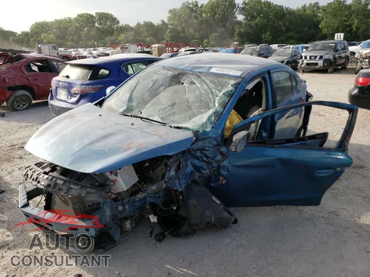 MITSUBISHI MIRAGE 2017 - ML32F3FJ7HHF18487