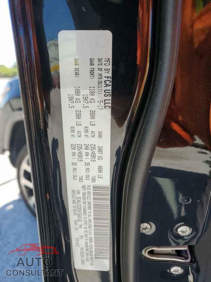 JEEP COMPASS 2017 - 3C4NJDCB3HT666162
