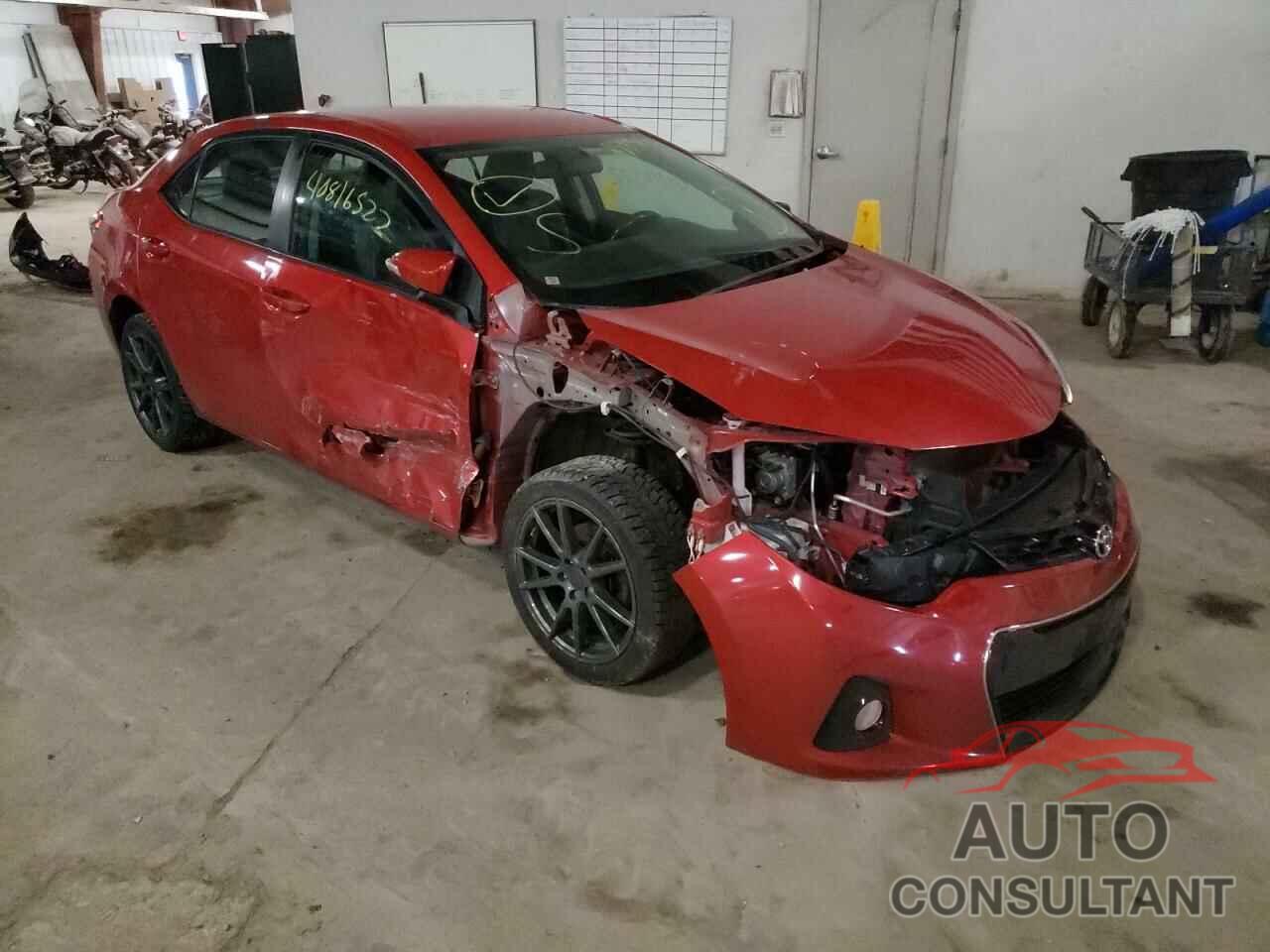 TOYOTA COROLLA 2016 - 2T1BURHE4GC595954