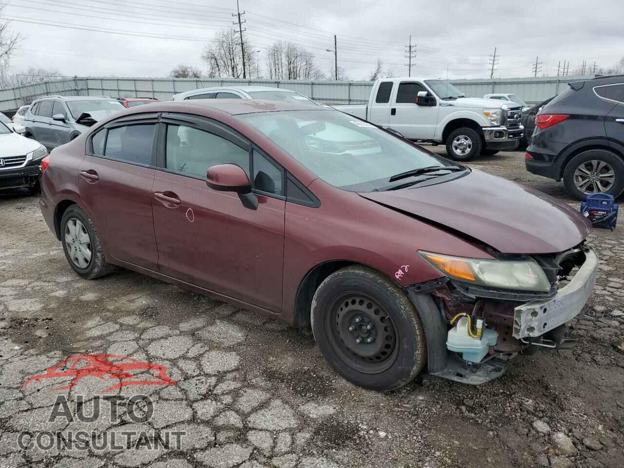 HONDA CIVIC 2012 - 2HGFB2F53CH606882