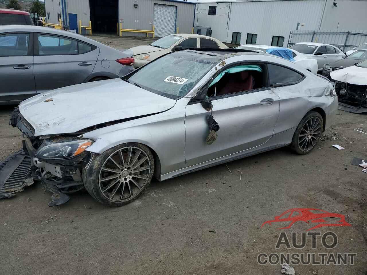 MERCEDES-BENZ C-CLASS 2017 - WDDWJ4JB9HF439193