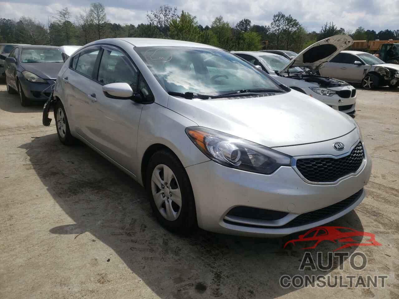 KIA FORTE 2016 - KNAFK4A60G5539162