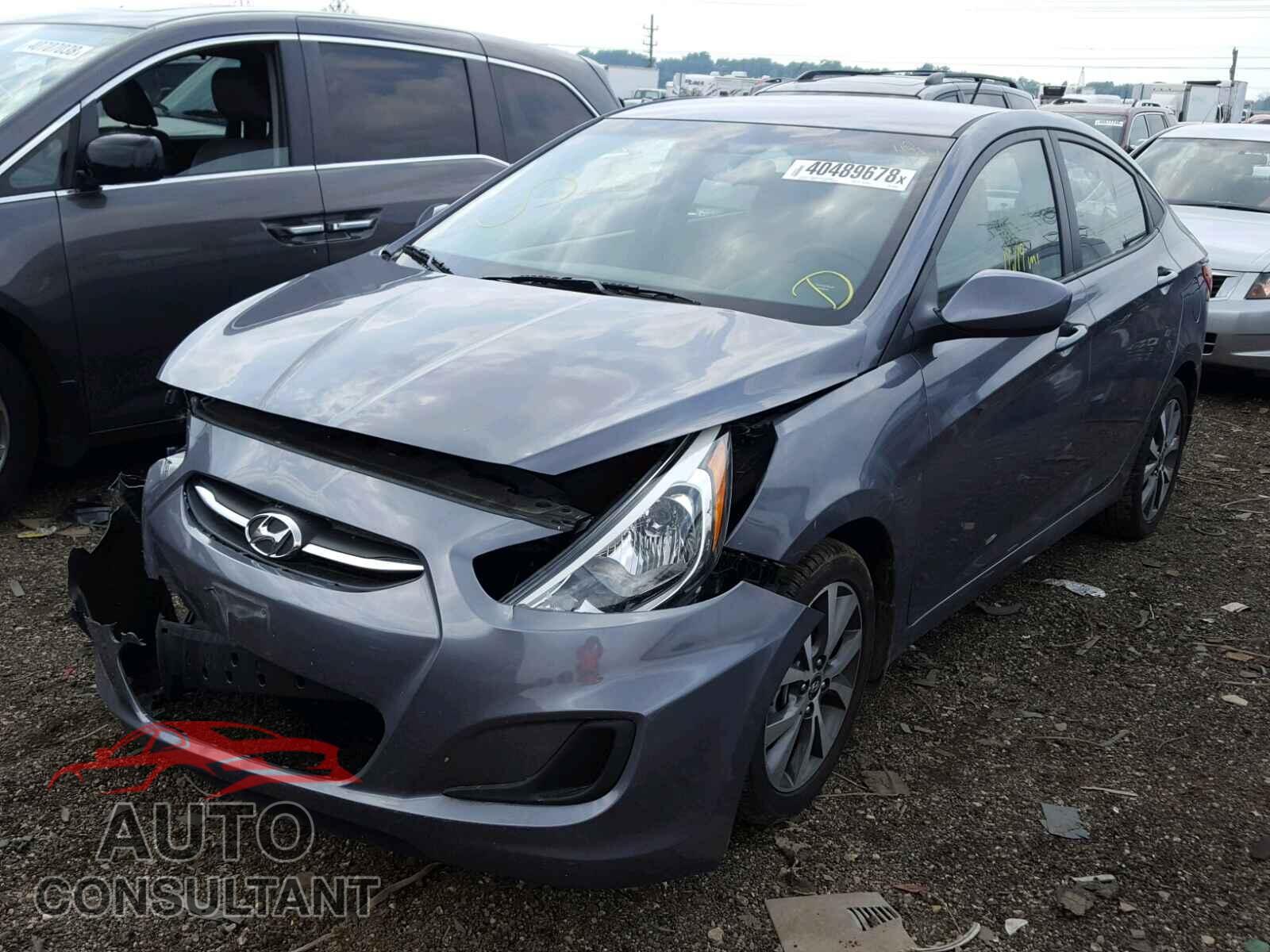 HYUNDAI ACCENT 2017 - KMHCT4AE2HU282258