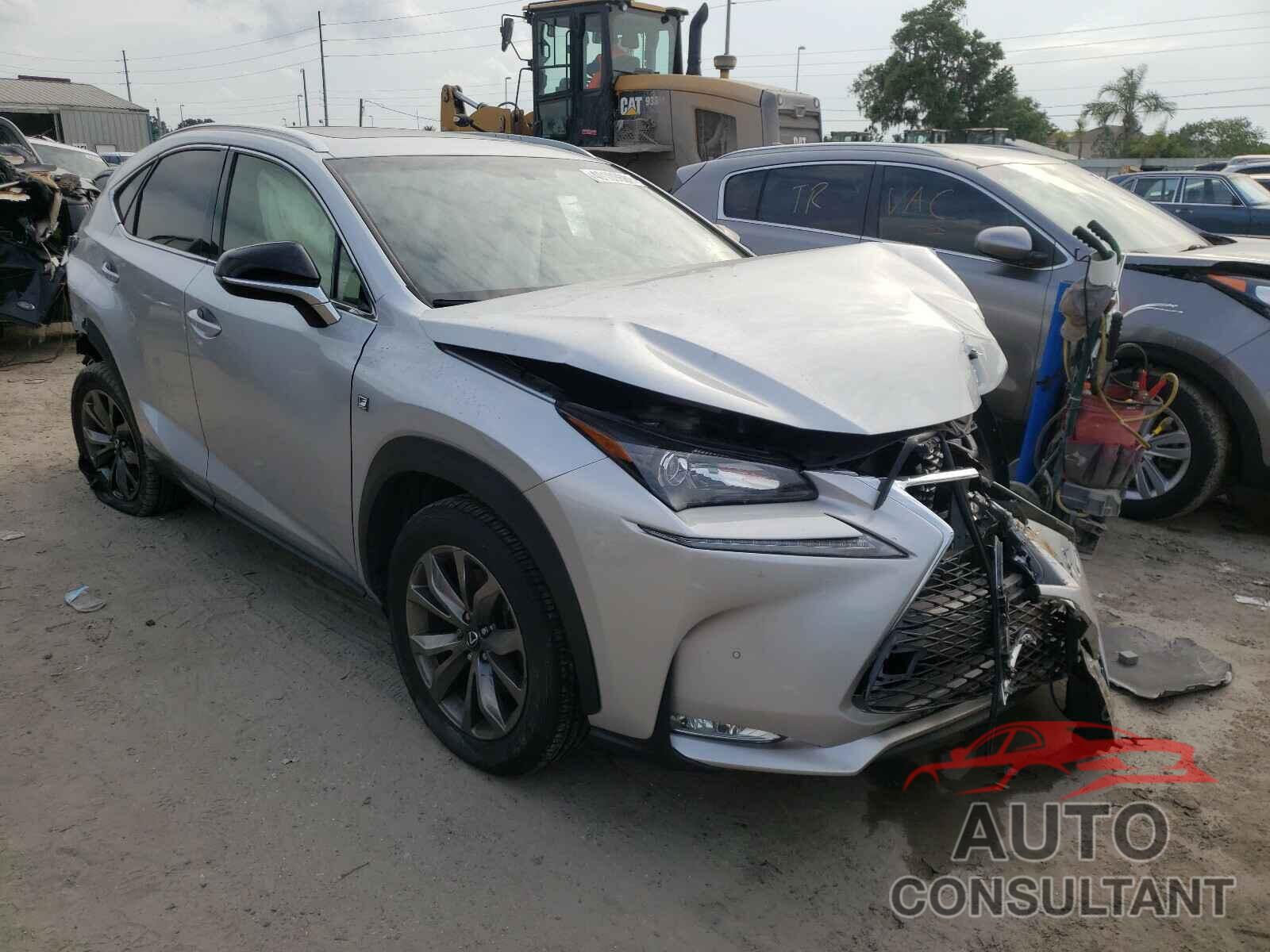 LEXUS NX 2017 - JTJYARBZ7H2058300