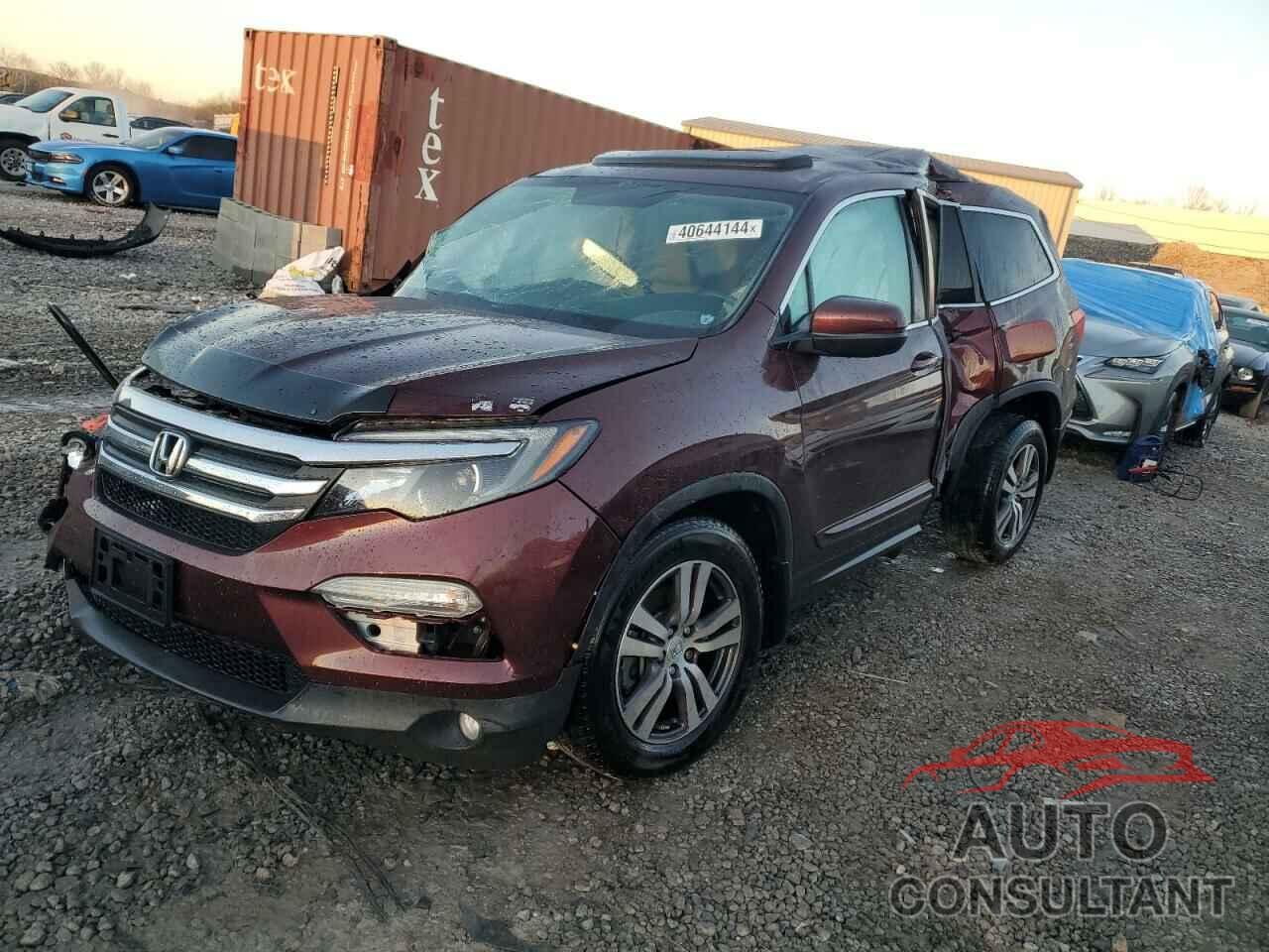 HONDA PILOT 2018 - 5FNYF6H74JB047377