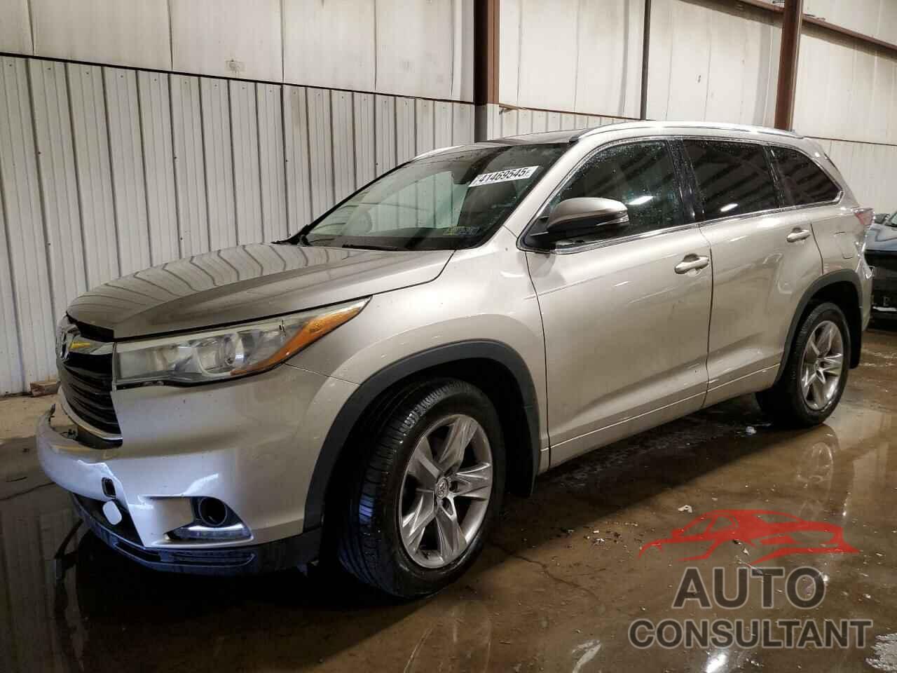 TOYOTA HIGHLANDER 2014 - 5TDDKRFH6ES053447