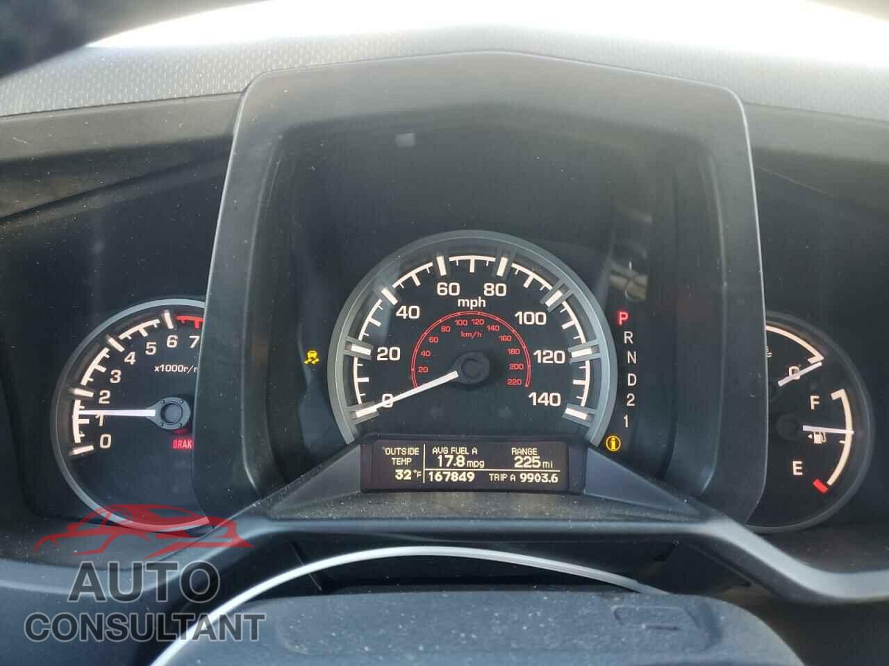 HONDA RIDGELINE 2014 - 5FPYK1F61EB009773