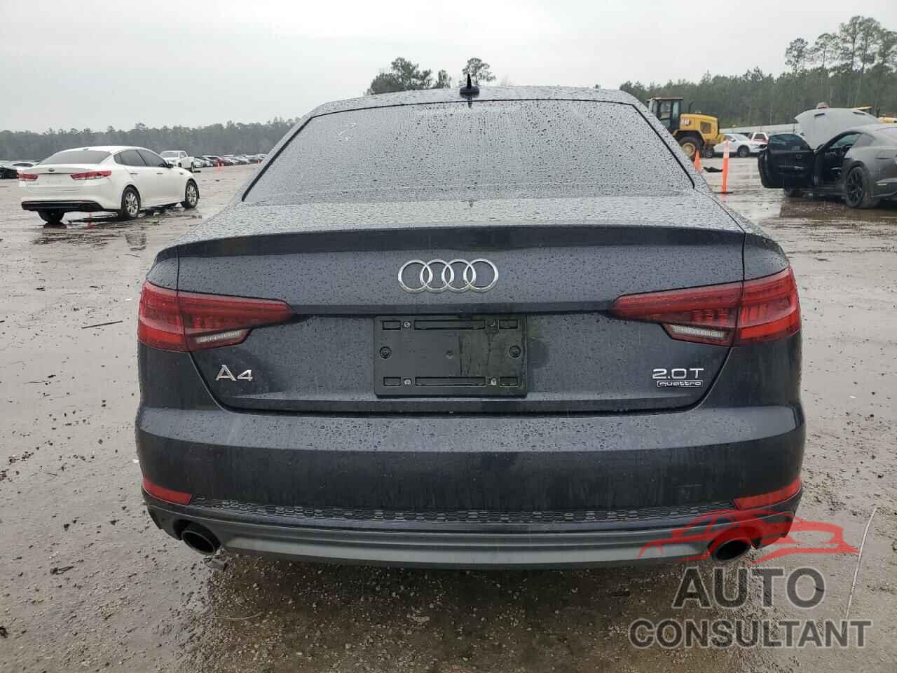 AUDI A4 2018 - WAUDNAF43JA214525
