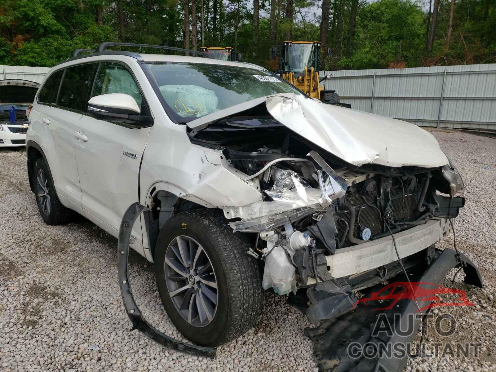 TOYOTA HIGHLANDER 2018 - 5TDJGRFH7JS039457