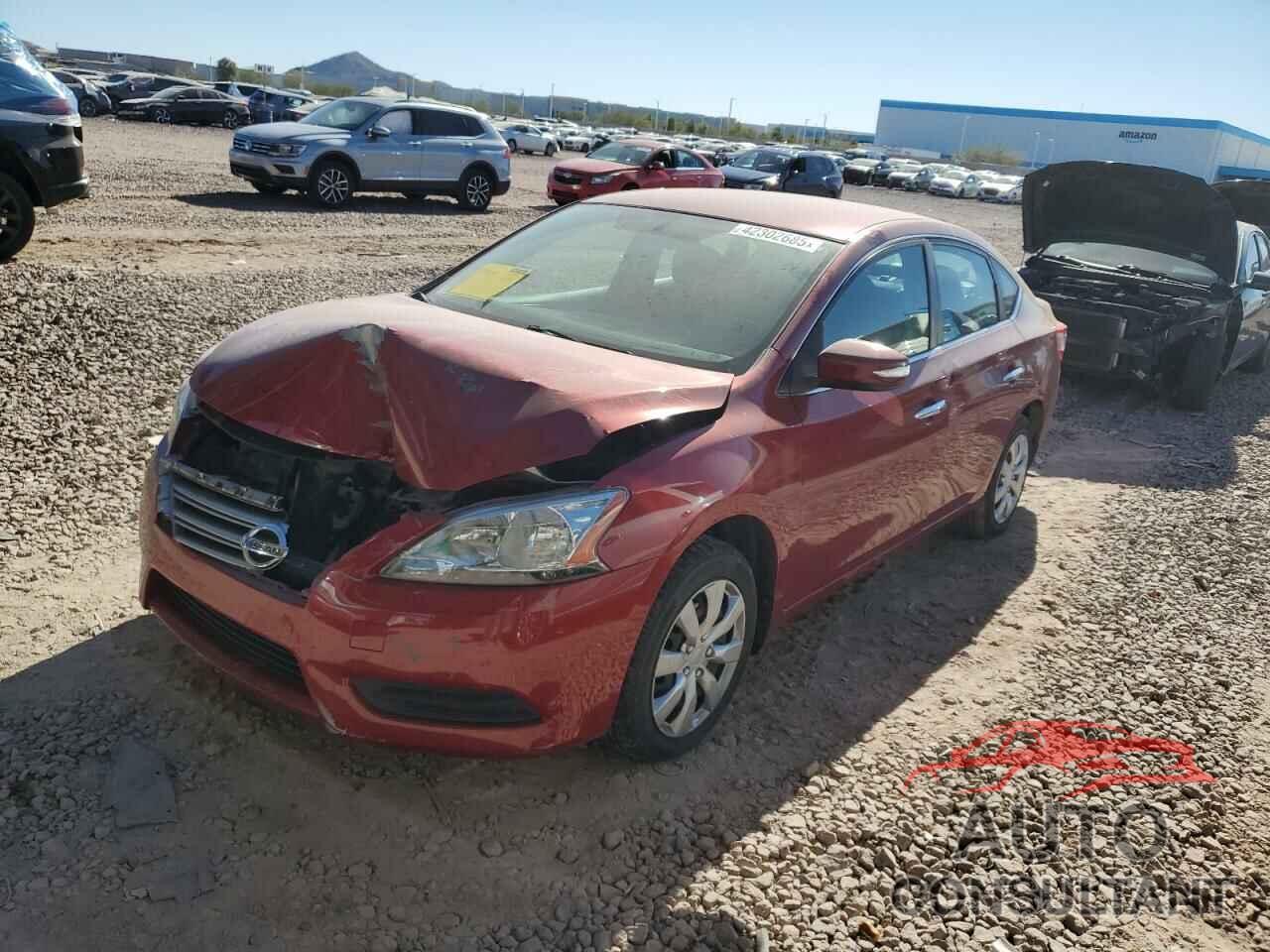 NISSAN SENTRA 2014 - 3N1AB7AP2EL683335