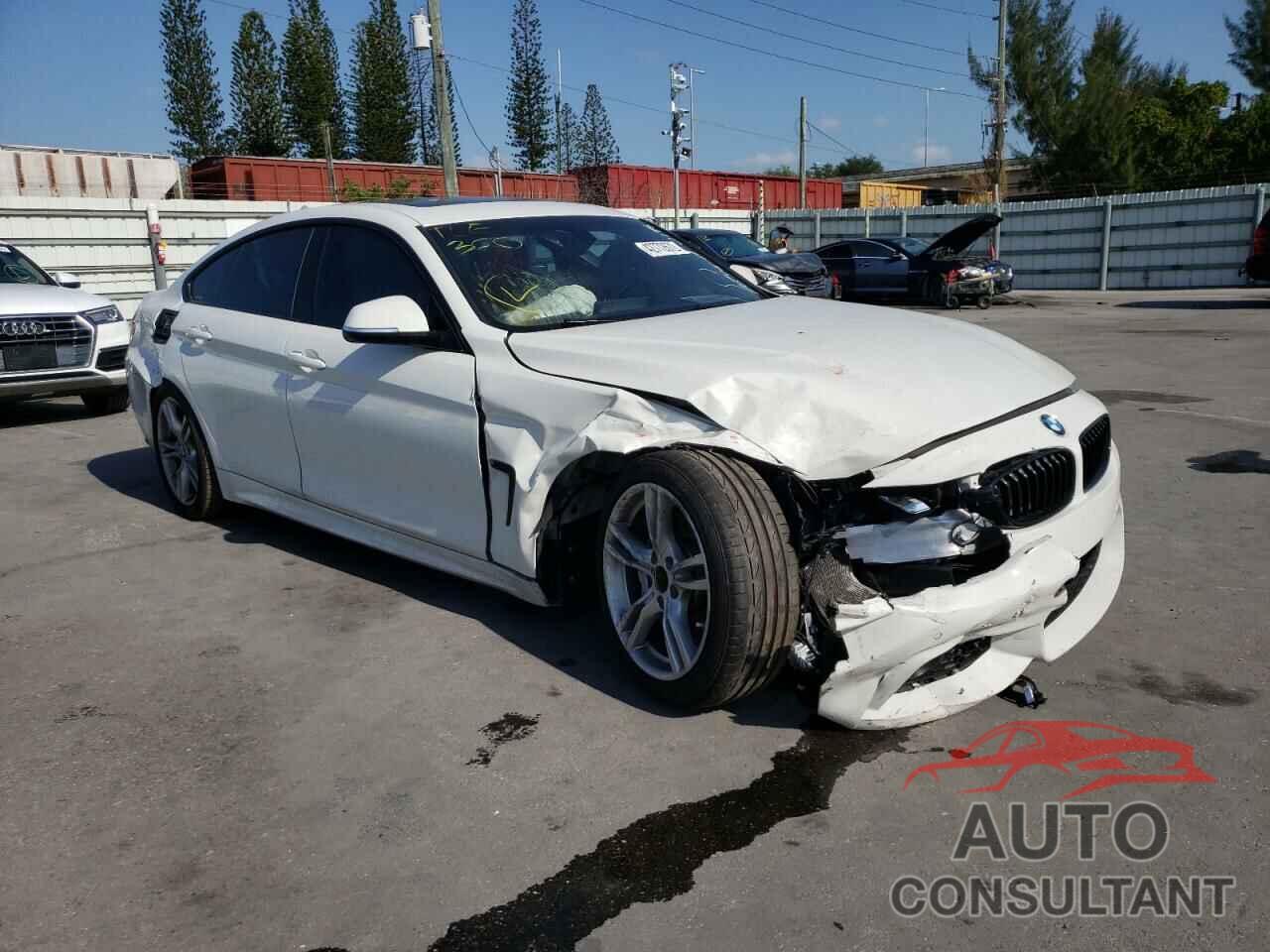 BMW 4 SERIES 2018 - WBA4J5C53JBF20198