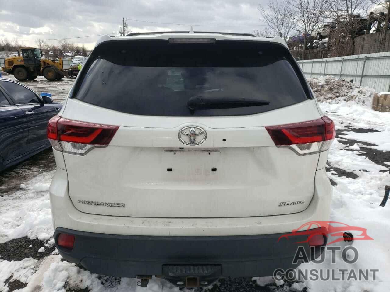 TOYOTA HIGHLANDER 2019 - 5TDJZRFH9KS606876