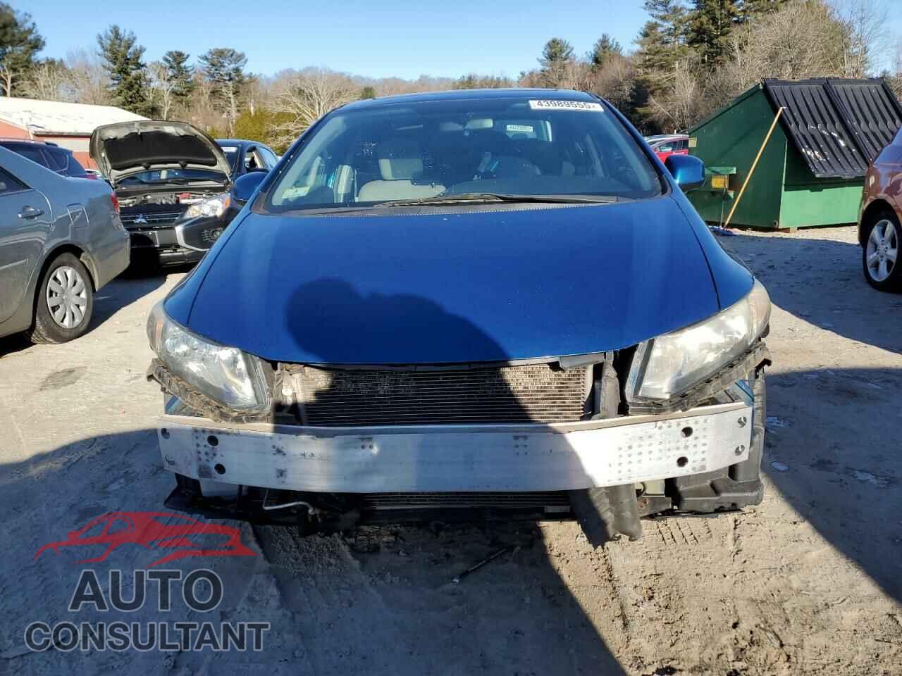 HONDA CIVIC 2013 - 19XFB2F8XDE282965