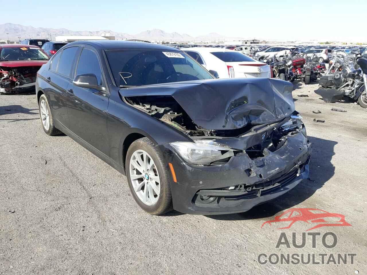 BMW 3 SERIES 2017 - WBA8E5G36HNU45484