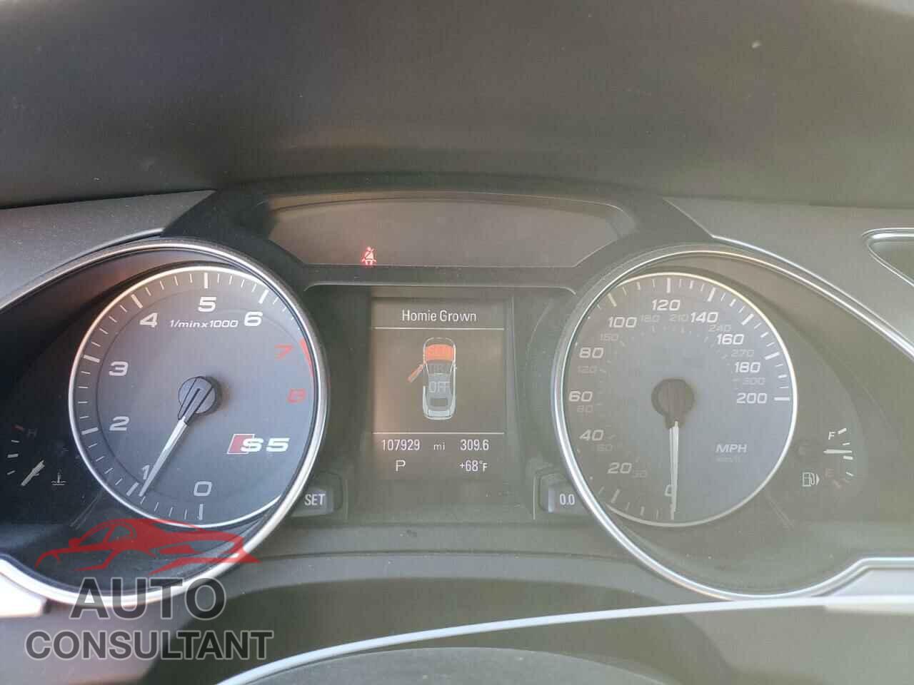 AUDI S5/RS5 2011 - WAUCGAFH5BN002437