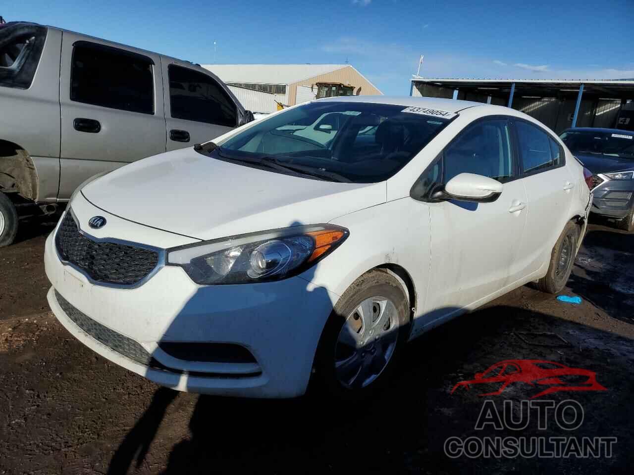 KIA FORTE 2016 - KNAFK4A60G5558763