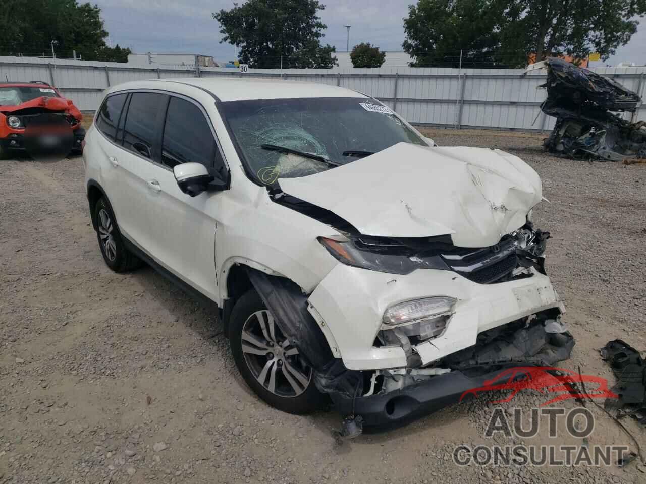 HONDA PILOT 2017 - 5FNYF6H31HB090209