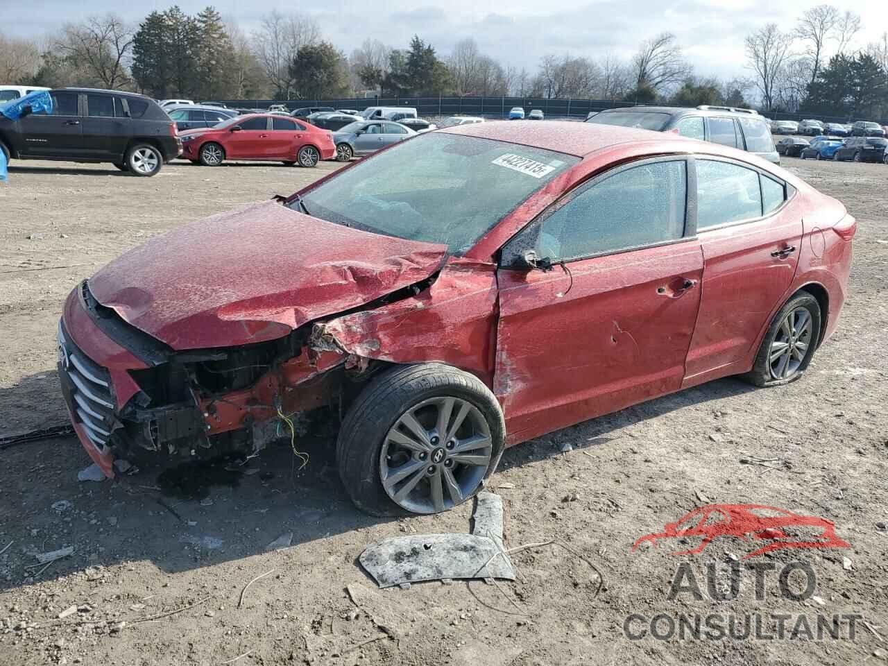 HYUNDAI ELANTRA 2018 - 5NPD84LF0JH214590