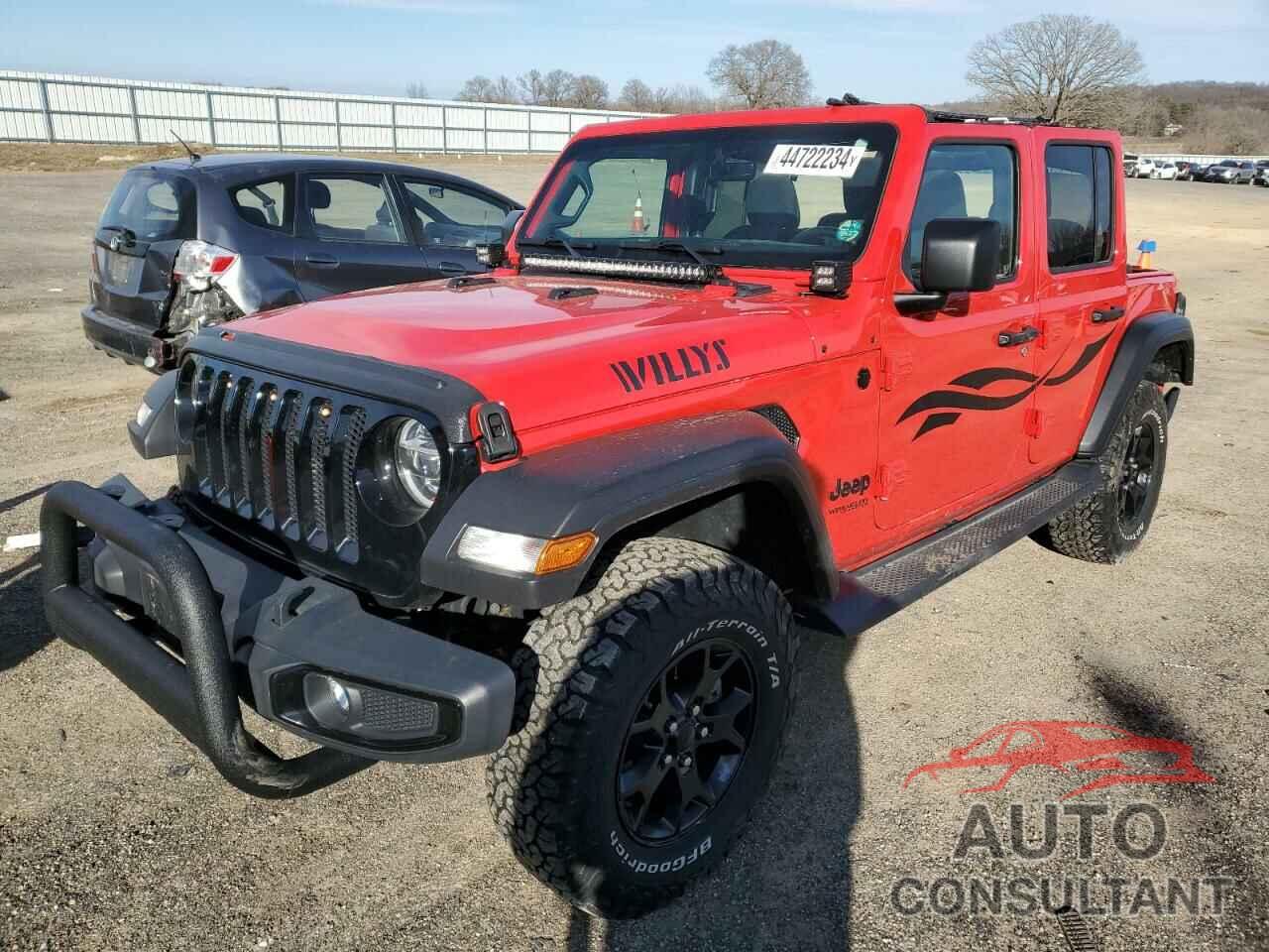JEEP WRANGLER 2021 - 1C4HJXDG2MW571864