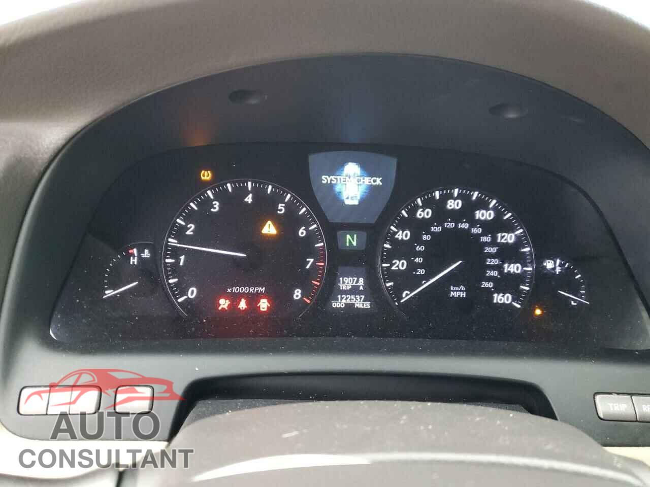 LEXUS LS460 2009 - JTHBL46F895086871