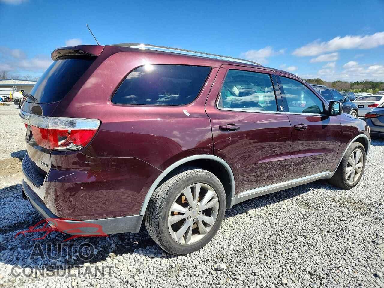 DODGE DURANGO 2012 - 1C4SDHDT8CC163126
