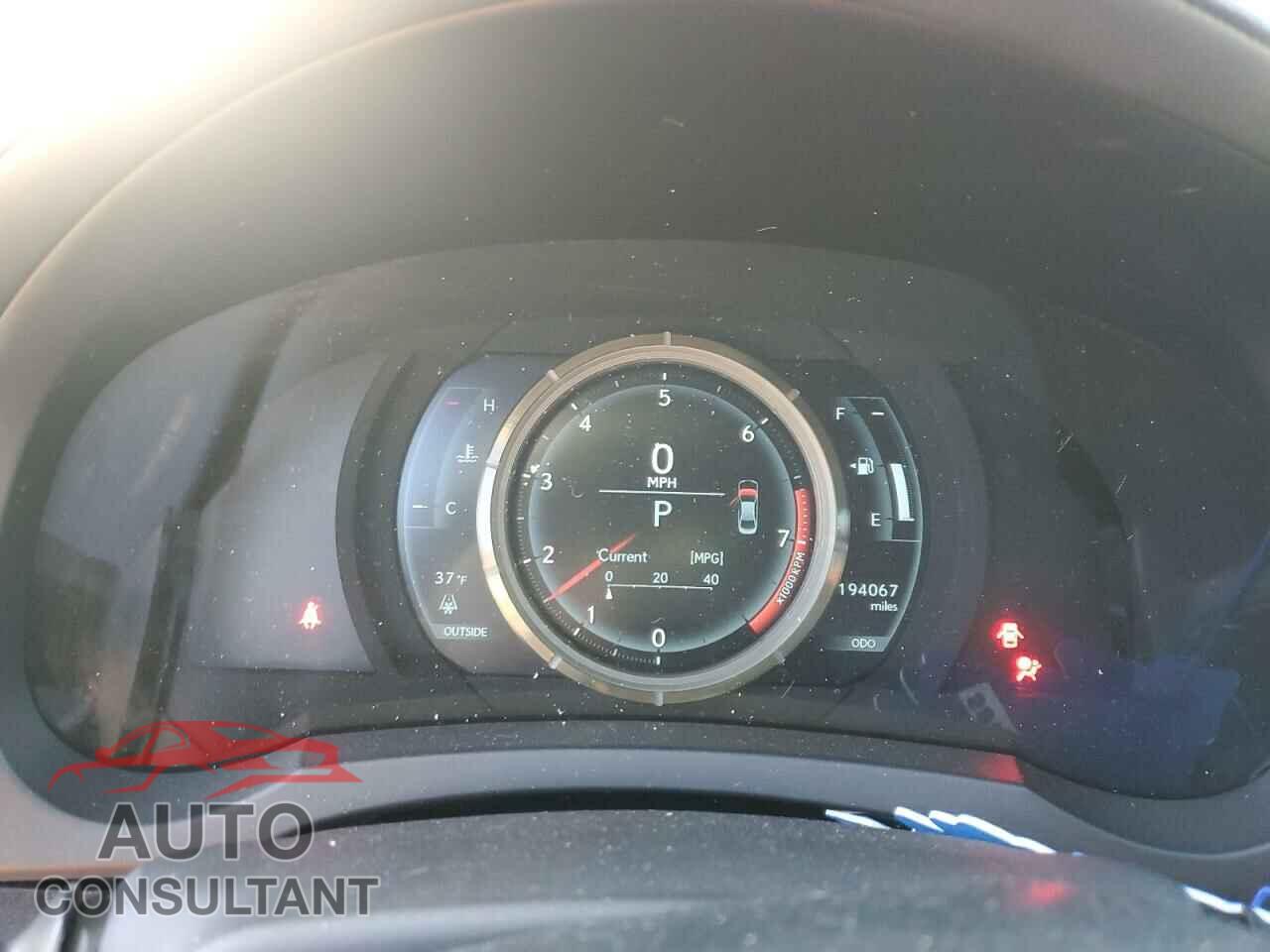 LEXUS IS 2014 - JTHBF1D22E5024544
