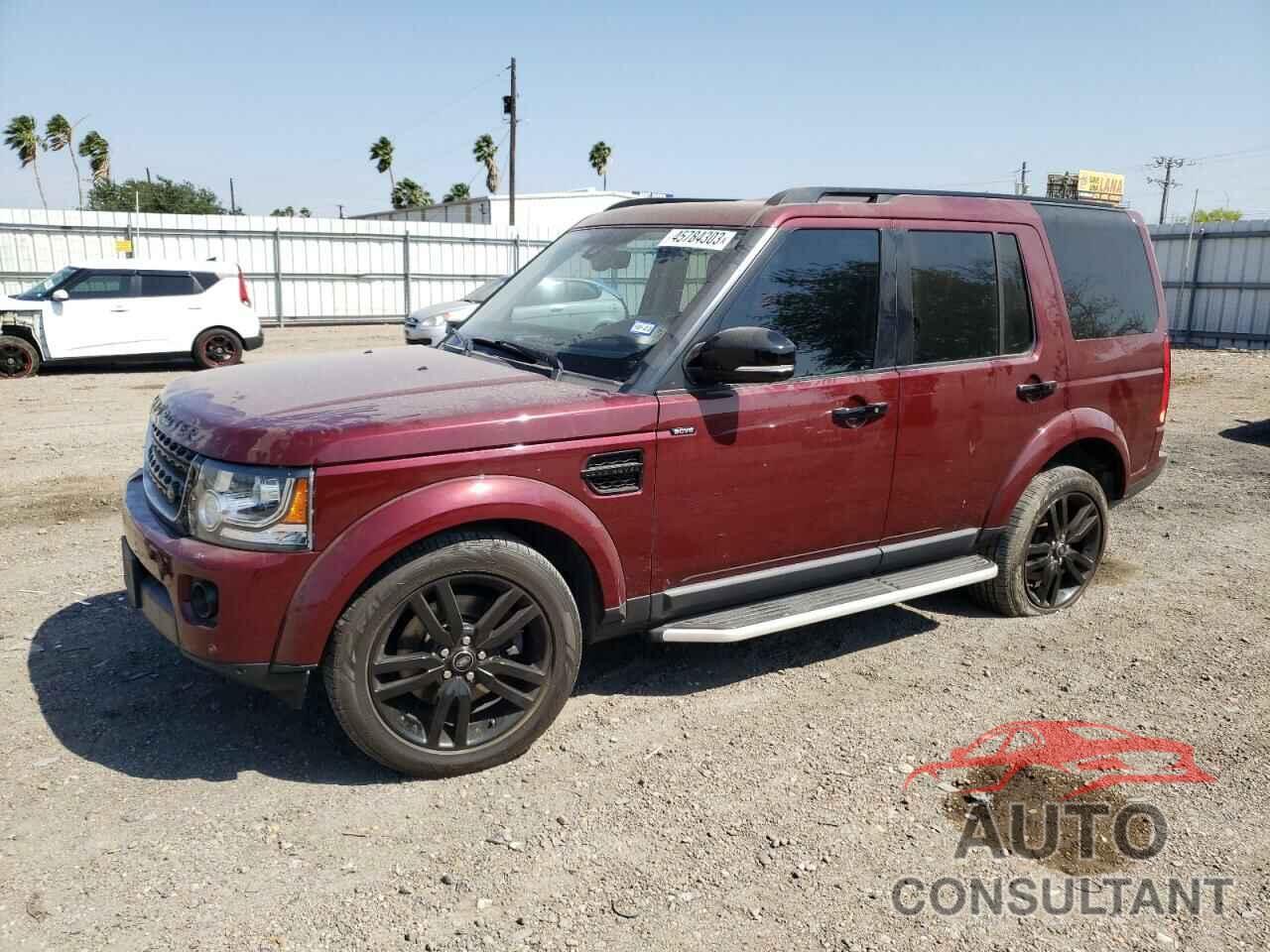 LAND ROVER LR4 2016 - SALAG2V67GA812398