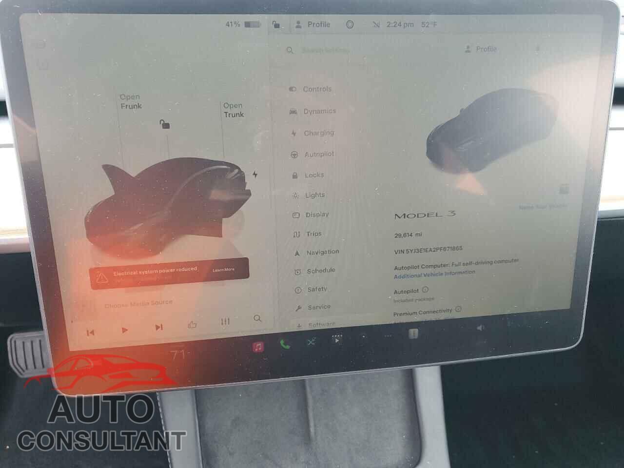 TESLA MODEL 3 2023 - 5YJ3E1EA2PF671865