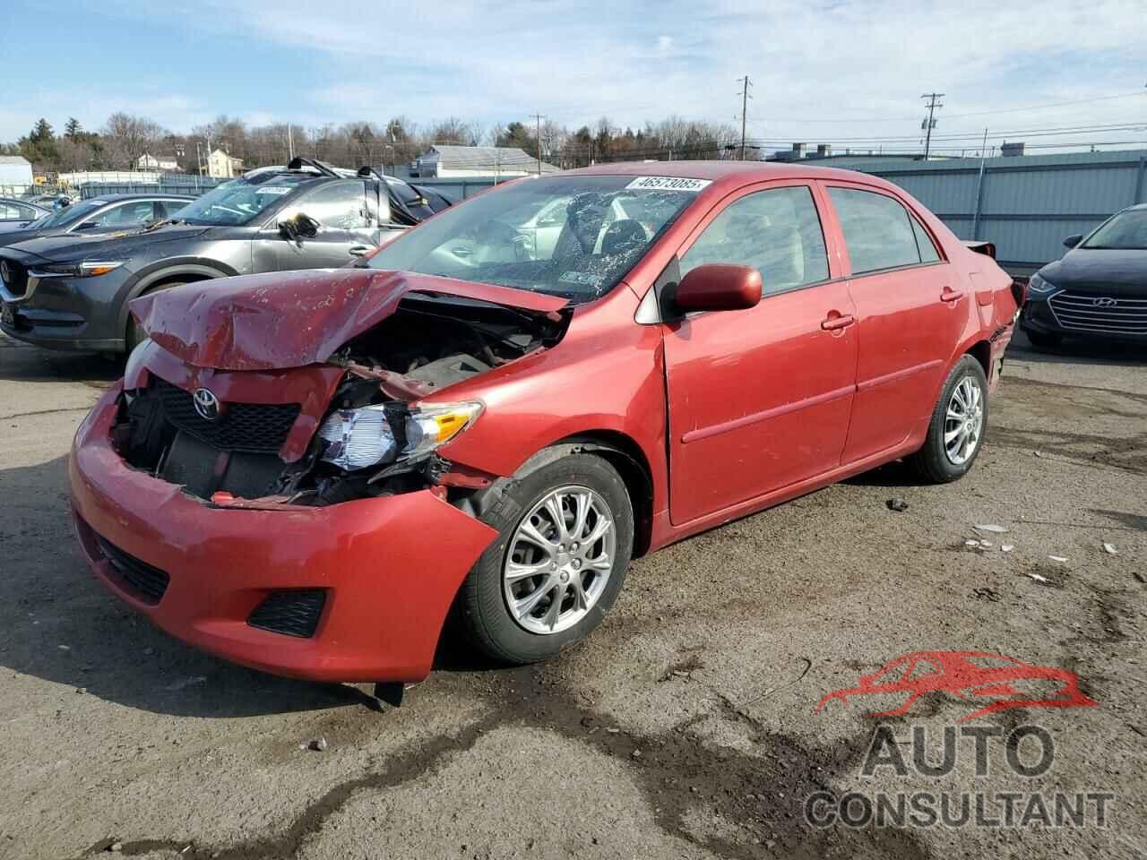 TOYOTA COROLLA 2009 - 1NXBU40E99Z019745