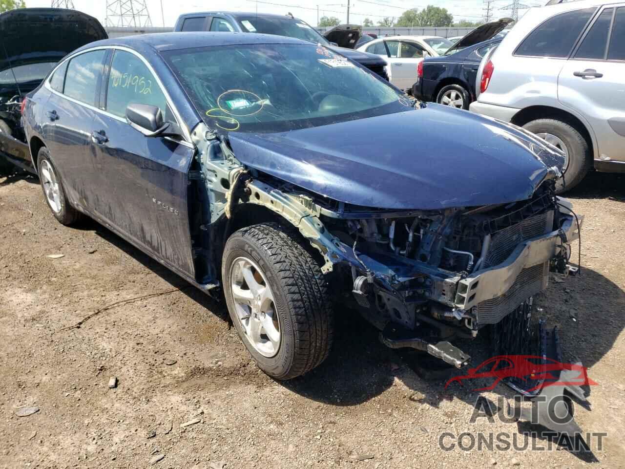 CHEVROLET MALIBU 2017 - 1G1ZB5ST7HF284301