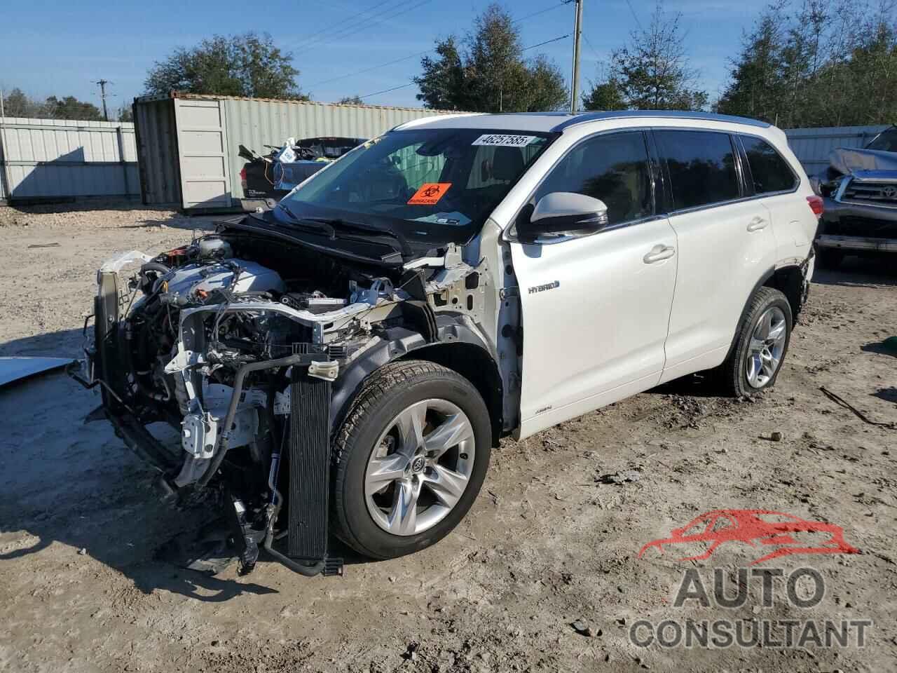 TOYOTA HIGHLANDER 2017 - 5TDDGRFH3HS025451