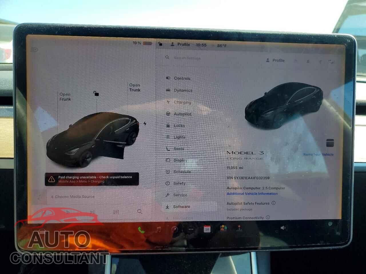 TESLA MODEL 3 2018 - 5YJ3E1EA4JF032359