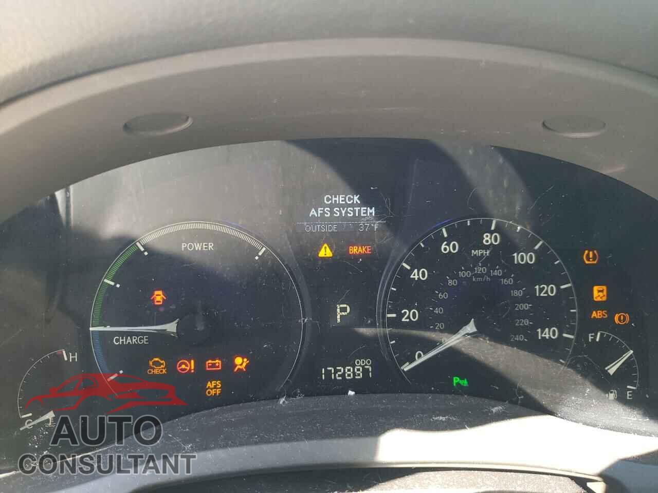 LEXUS RX450 2012 - JTJBC1BA7C2431114